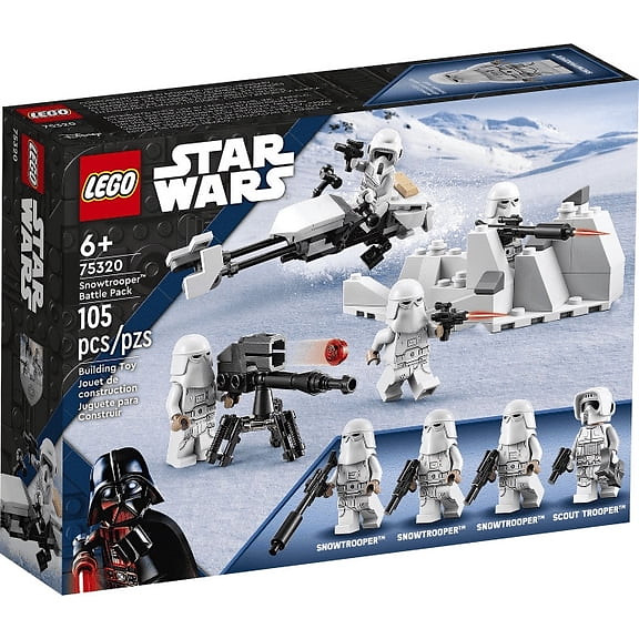 LEGO BrickHeadz: Star Wars - Obi-Wan Kenobi & Darth Vader - 260 Piece Building Kit [LEGO, #40547,...