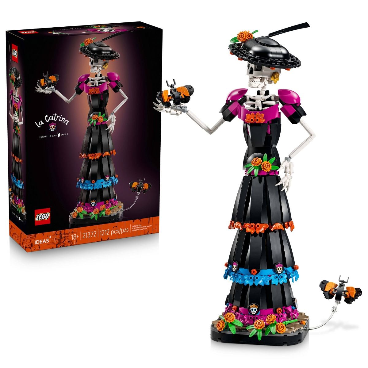 LEGO Ideas La Catrina Building Set 21372: Halloween