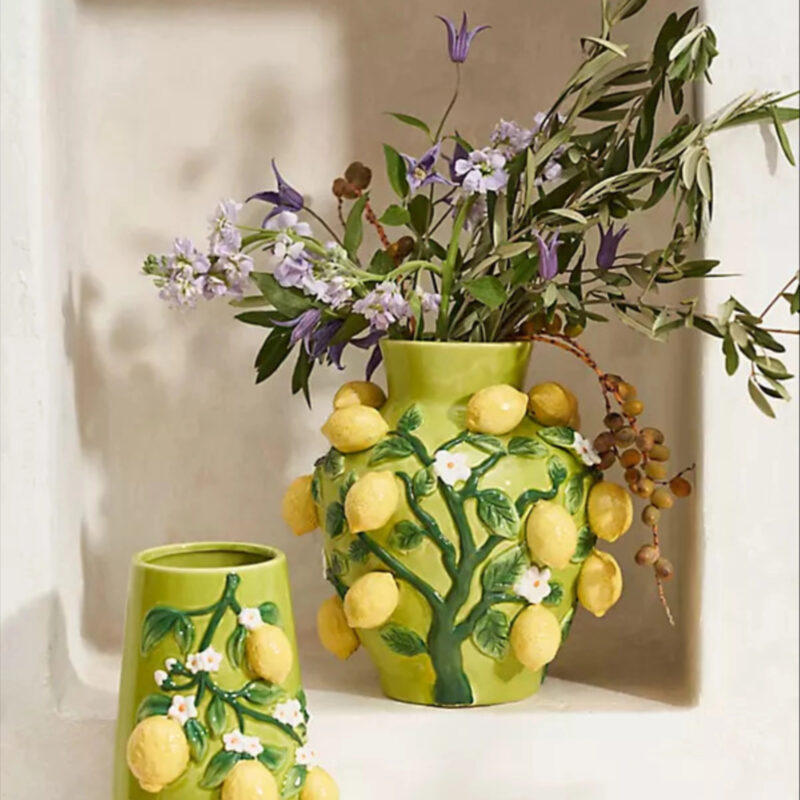 Lemon Grove Vase, Size: Large at Terrain