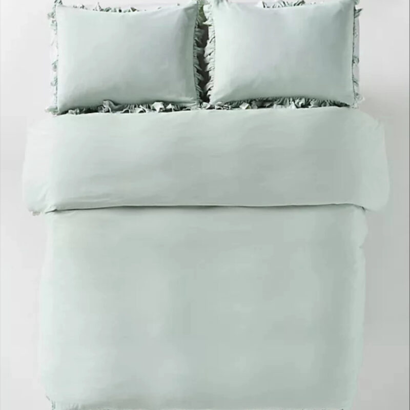 Maeve by Anthropologie Liet Cotton Sateen Embroidered Duvet