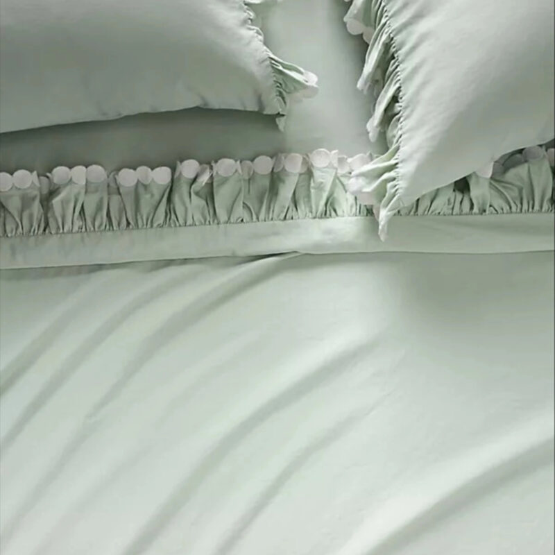 Maeve by Anthropologie Liet Cotton Sateen Embroidered Sheet Set