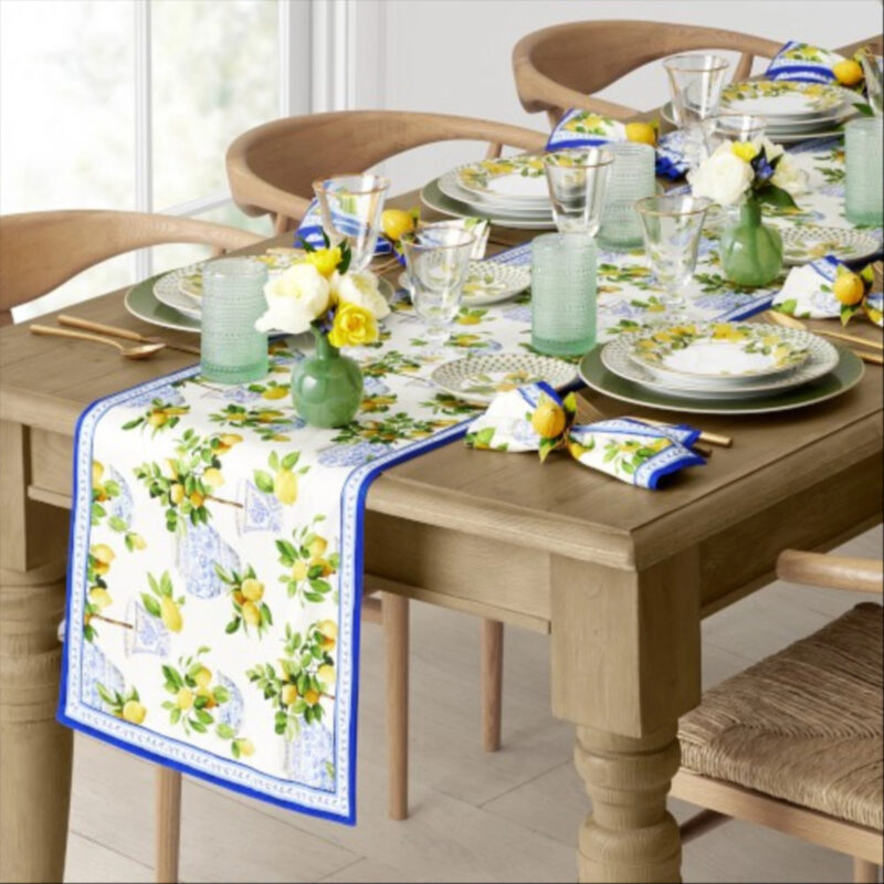 Limone Table Runner, 16""x108