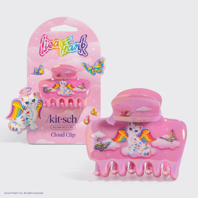 Lisa Frank x Kitsch Cloud Clip in Angel Kitty™ Lisa Frank Kitsch