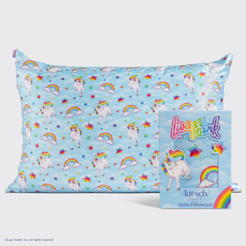 Lisa Frank x Kitsch Satin Pillowcase in Markie™ Lisa Frank Kitsch