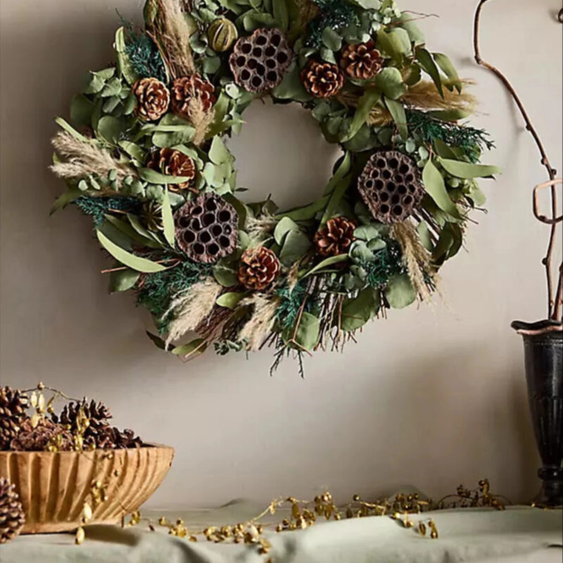 Lotus + Lime Wreath at Terrain