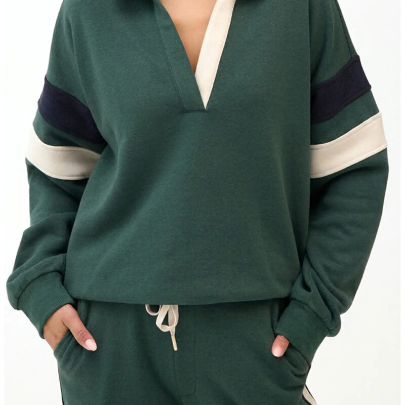 Lourdes Colorblock Fleece Sweatshirt (Women) | Nordstrom