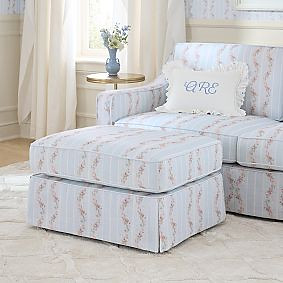 LoveShackFancy Auburn Ottoman (28")