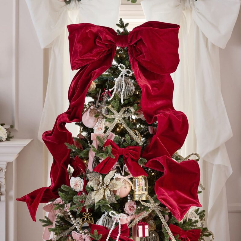 LoveShackFancy Bow Tree Topper LoveShackFancy x Pottery Barn