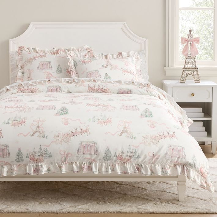 LoveShackFancy Christmas Dream Duvet Cover LoveShackFancy x Pottery Barn