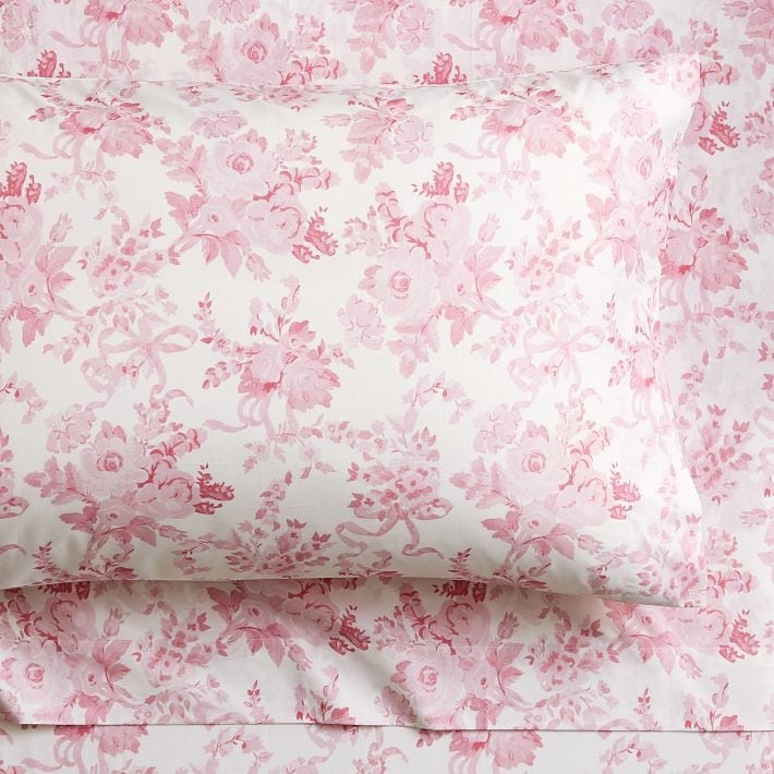LoveShackFancy Garden Damask Organic Sheet Set LoveShackFancy x Pottery Barn