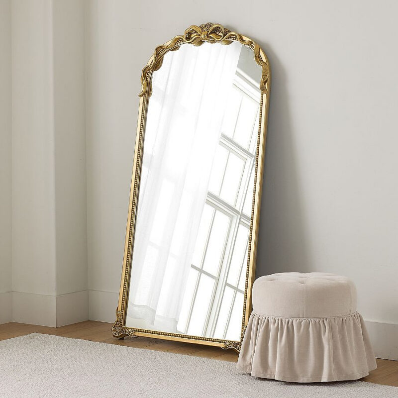 LoveShackFancy Gold Bow Mirror Collection