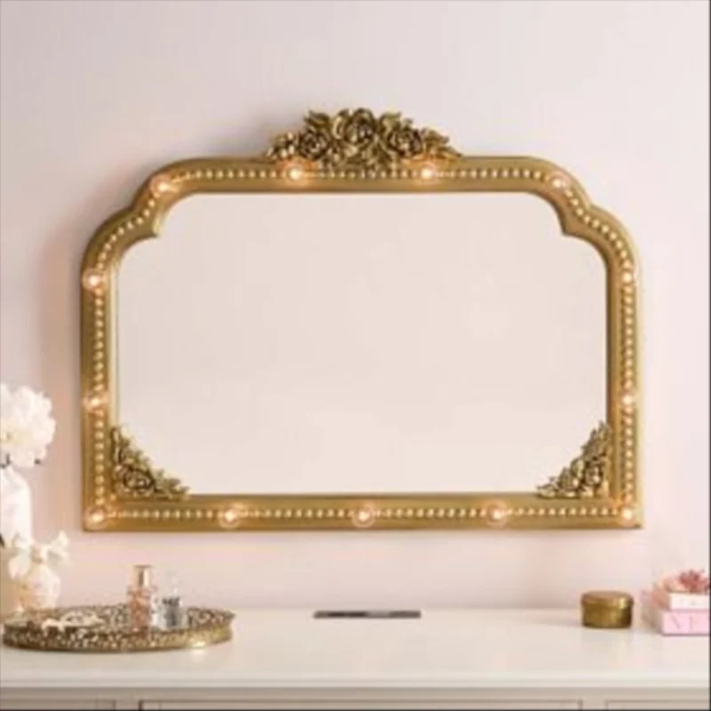 LoveShackFancy Marquee Over-the-Dresser Mirror (36"x27")