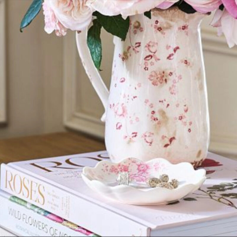 LoveShackFancy Rose Ceramic Catchall