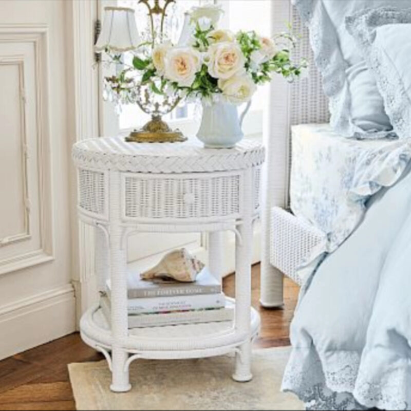 LoveShackFancy Willa Round Nightstand (20")