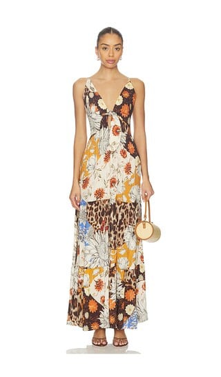Agua Bendita Gabriella Dress in Cream. - size M