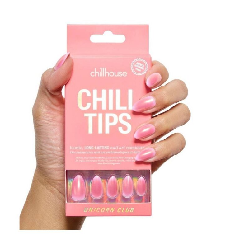 Chillhouse Chill Tips Press-On Fake Nails - Unicorn Club - 24ct