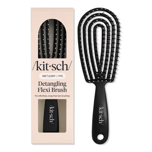 Kitsch Detangling Flexi Brush - Black