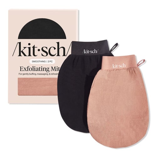 Kitsch Exfoliating Glove 2pc Set