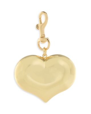 Clare V. Mylar Heart Fob