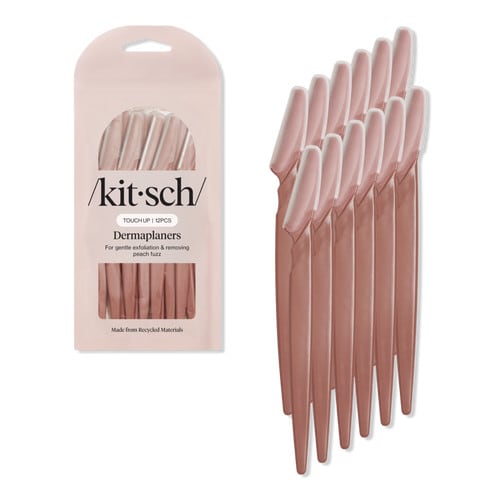 Kitsch Recycled Plastic Dermaplaner 12 Piece Set