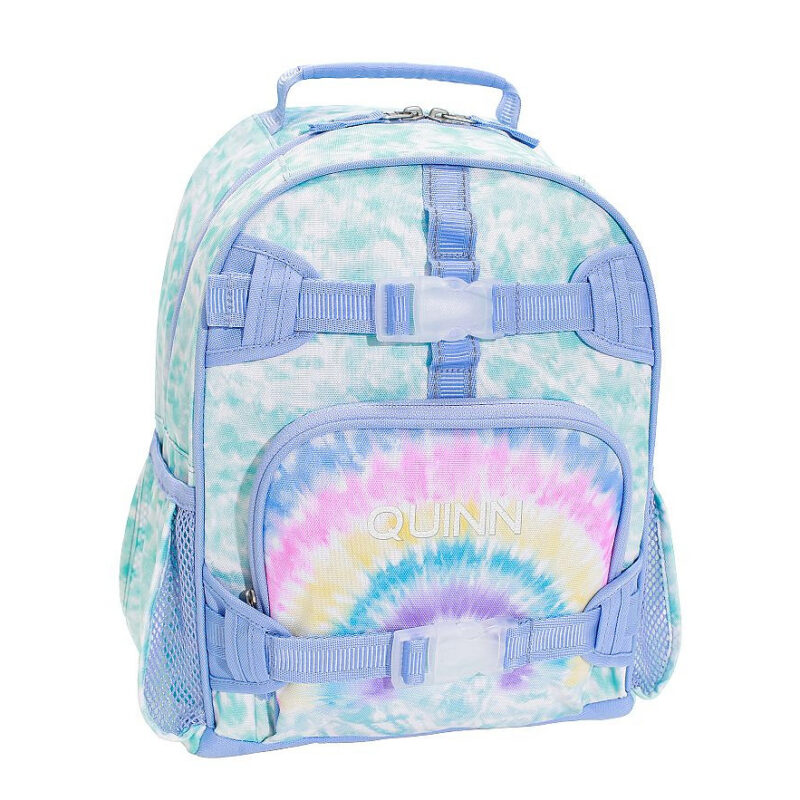 Mackenzie Aqua Rainbow Bright Tie-Dye Backpacks
