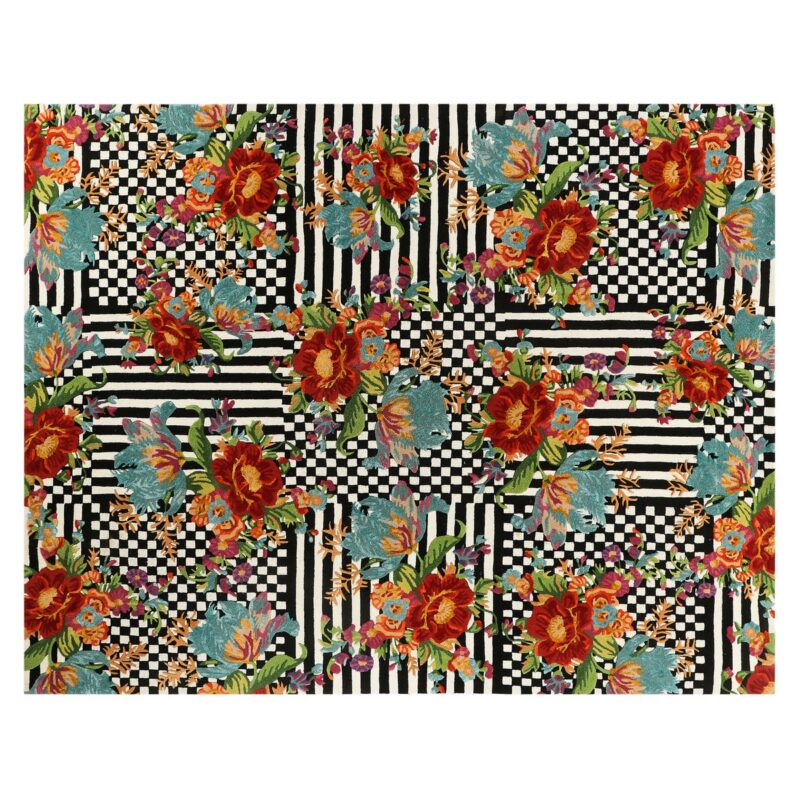 MacKenzie-Childs Courtly Flower Market 8' x 10' Rug