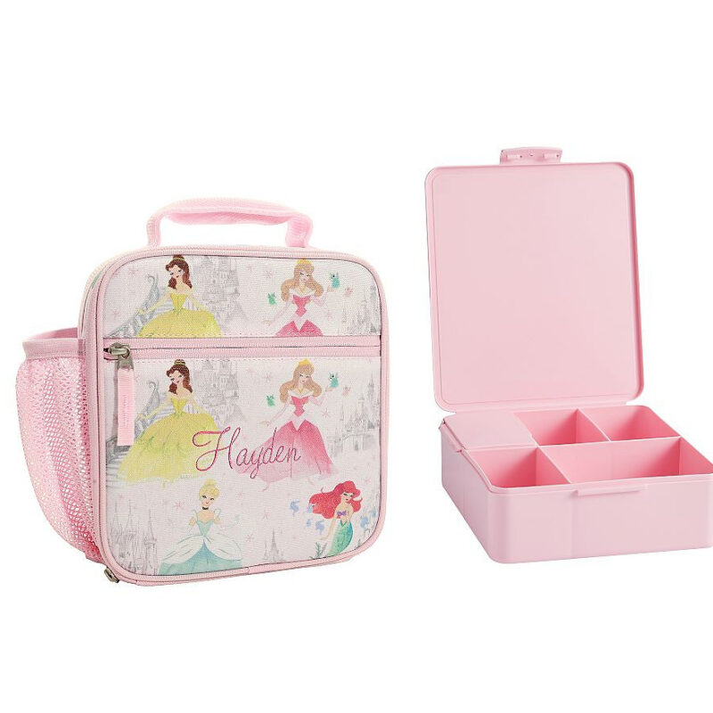 Mackenzie Disney Princess Castle Lunch & Bento Bundle, Set of 2