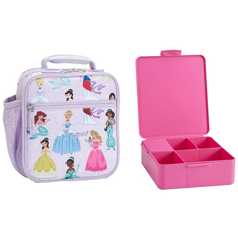 Mackenzie Lavender Disney Princess Lunch & Bento Bundle, Set of 2