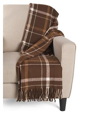 Made In Portugal Plaid Throw