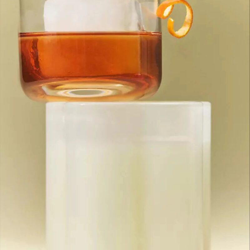 Maeve Fruity Strawberry & Blonde Wood Glass Candle