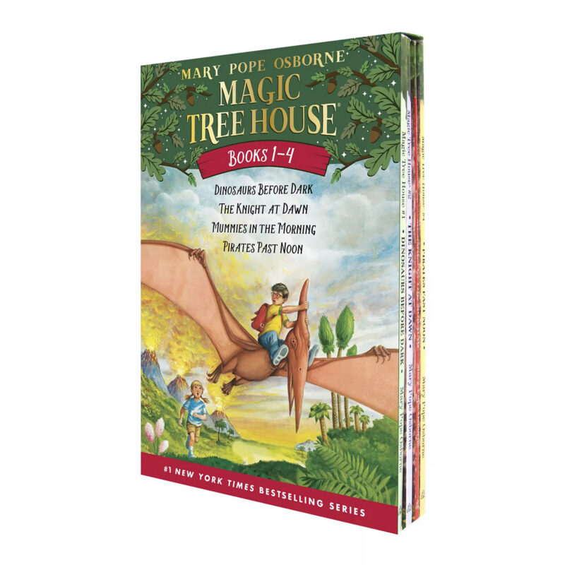 Magic Tree House Books 1-4 Boxed Set by Mary Pope Osborne Children's Book