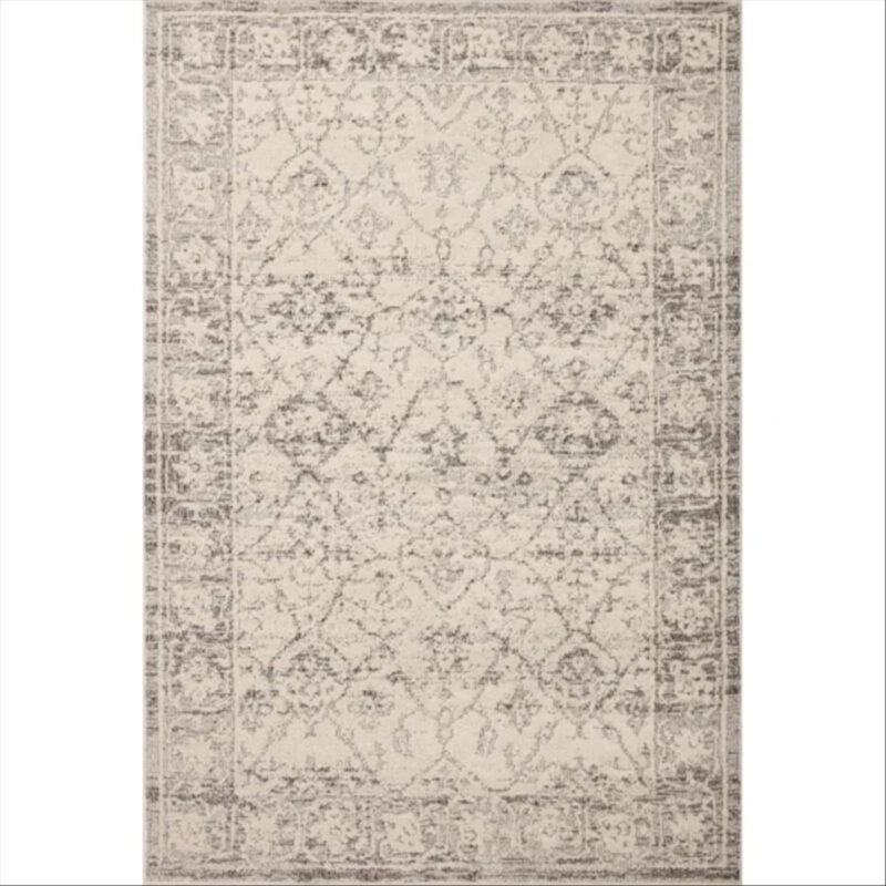 Magnolia Home by Joanna Gaines x Loloi Gigi Ivory / Stone Area Rug