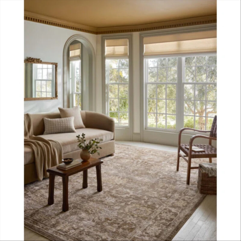 Magnolia Home by Joanna Gaines x Loloi Pace Bark / Natural Area Rug