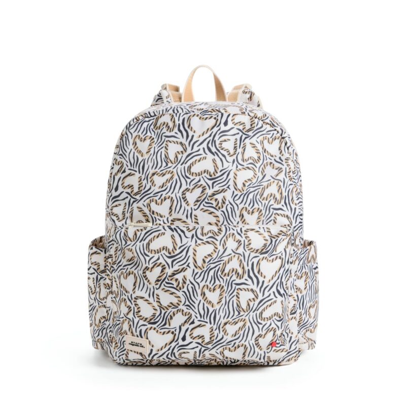 STATE x Magnetic Me Lorimer Diaper Bag, Leopard Hearts