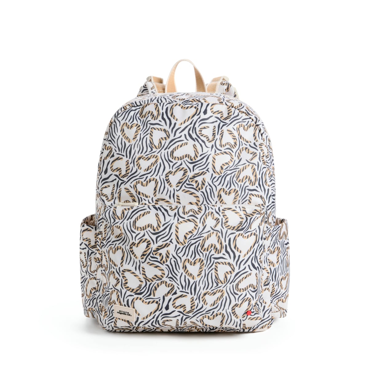 STATE x Magnetic Me Lorimer Diaper Bag, Leopard Hearts