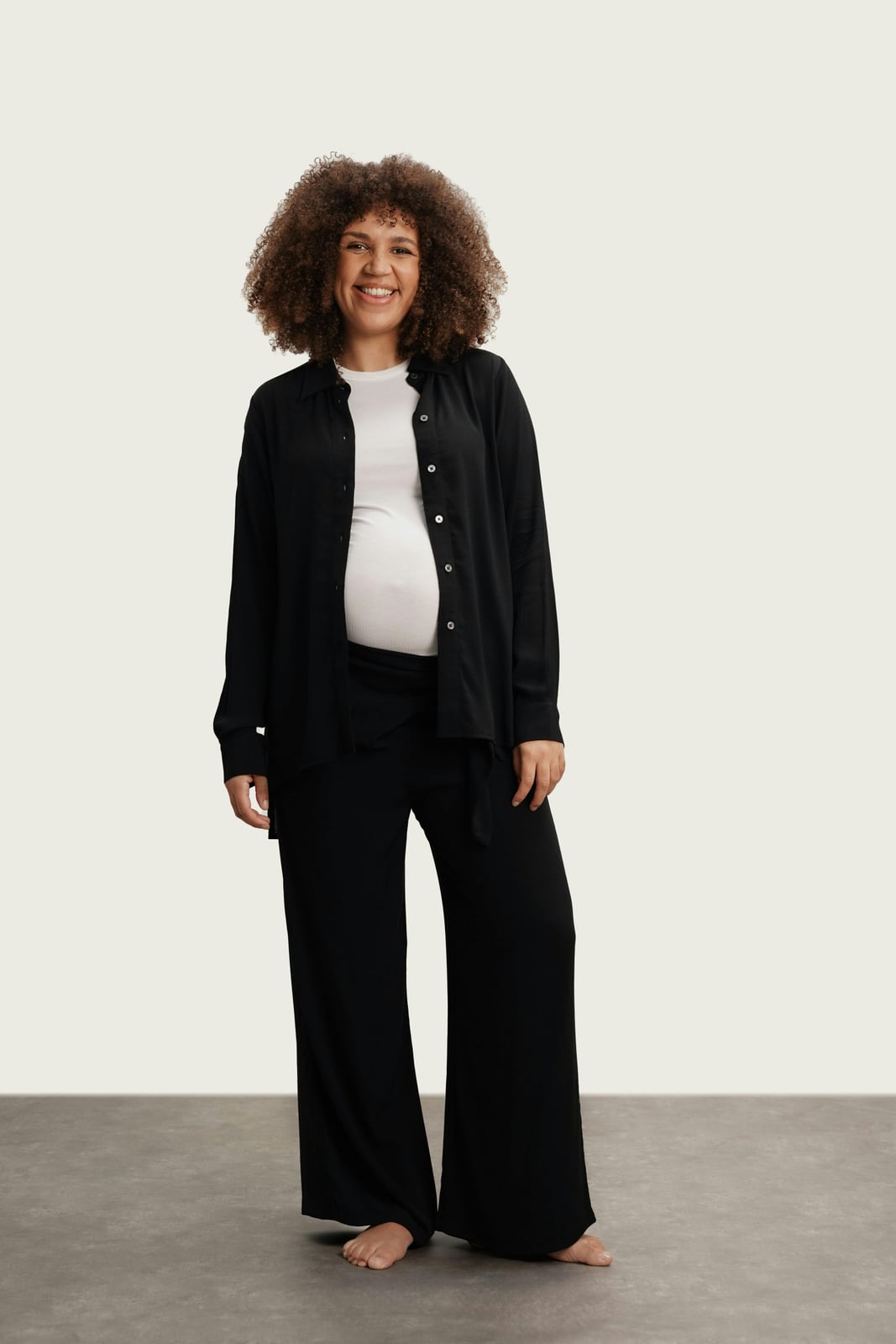 Easy Maternity & Nursing Button-Down Shirt