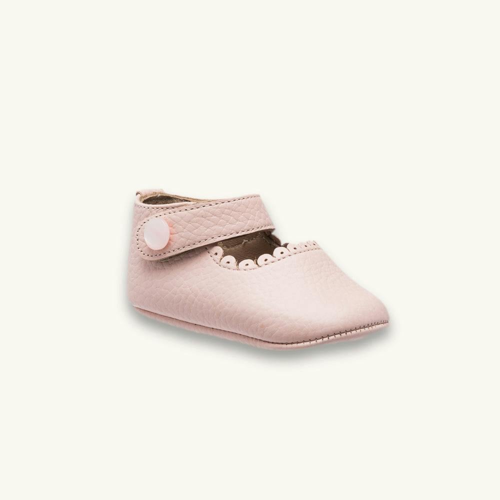 Baby Mary Jane | Pink Leather