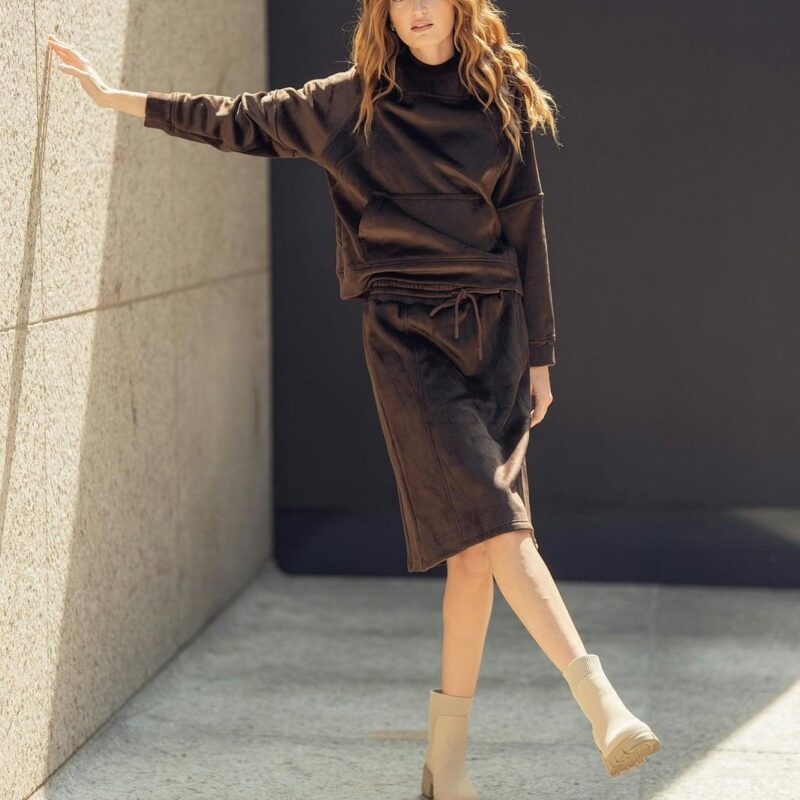 CORDUROY STRETCH SKIRT