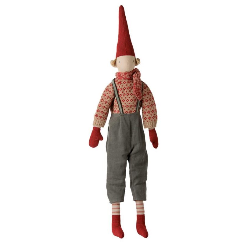 Pixy, Size 4 - Boy - Knitted sweater and scarf