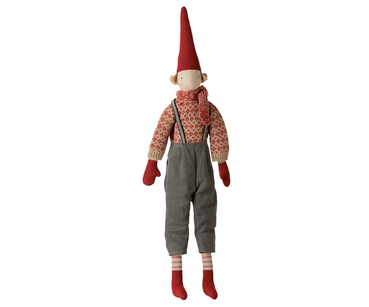 Pixy, Size 4 - Boy - Knitted sweater and scarf