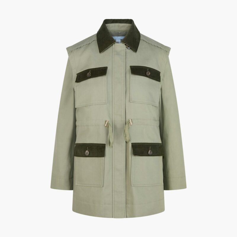 The Gillian Jacket - English Sage