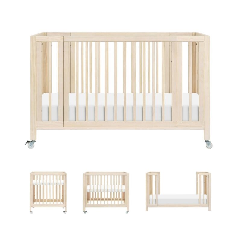 Babyletto Rolli 9-in-1 Convertible All-Stages® Crib with Bassinet & Toddler Bed Conversion Kits