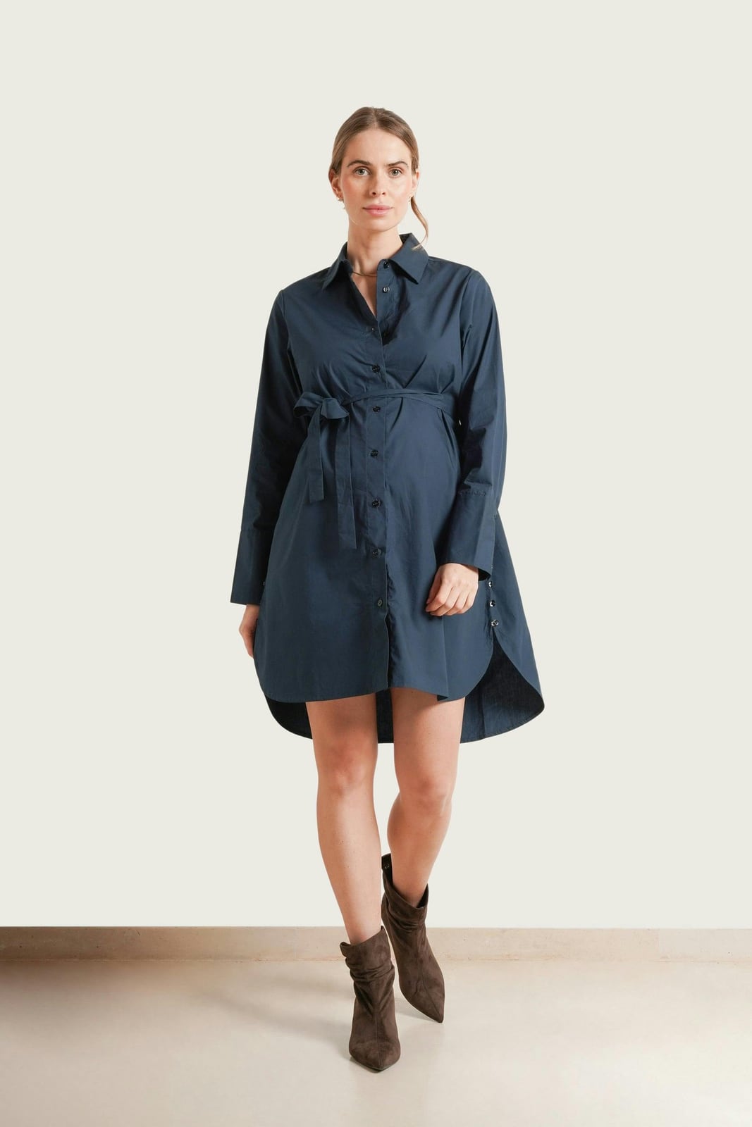 Weekday Maternity & Nursing Button-Down Dress