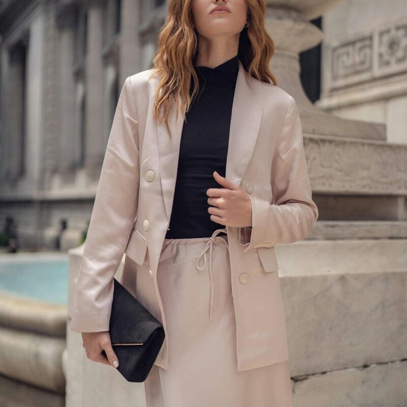 SILK BLAZER