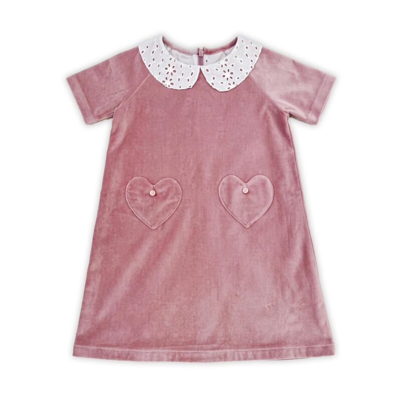 Fanny Baby Dress, Pink