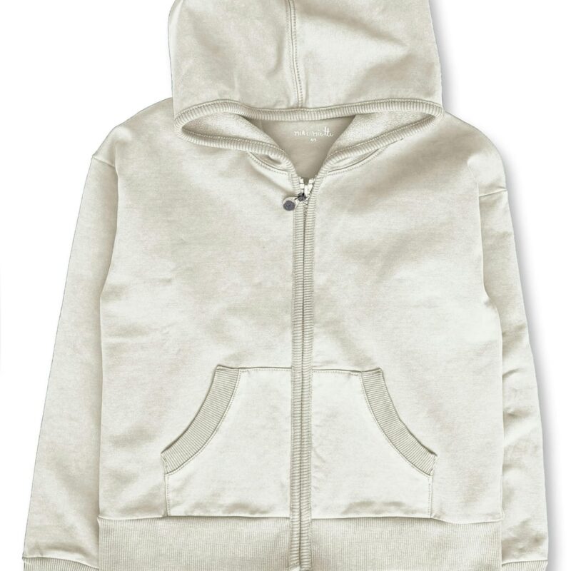 Creme Zip Tully Hoodie