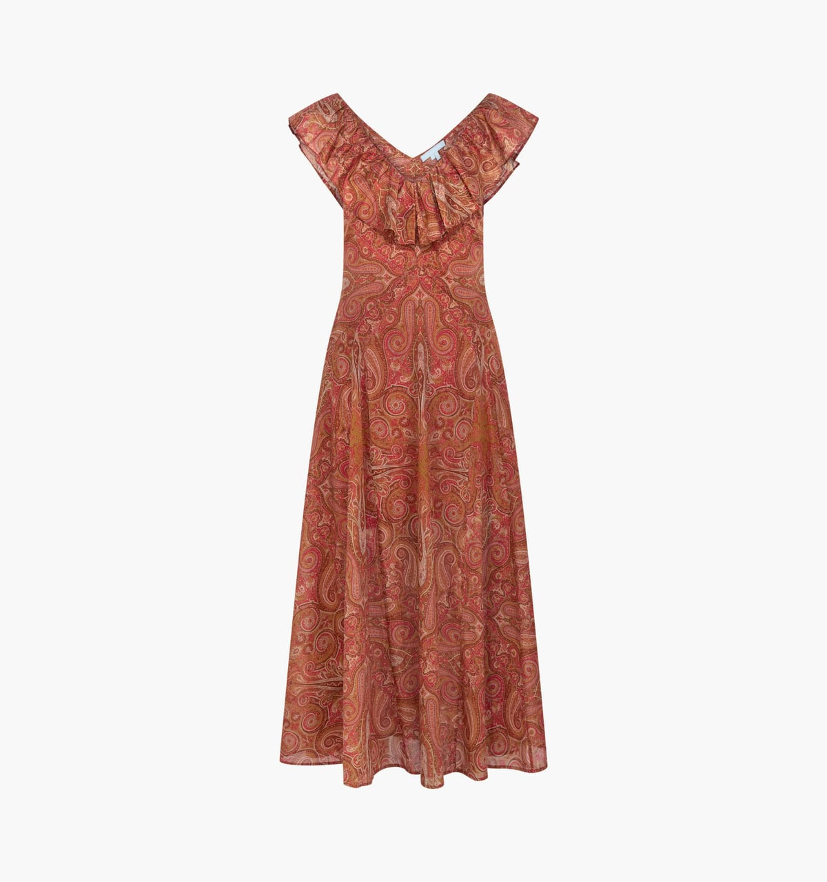 The Milani Dress - Cypress Paisley