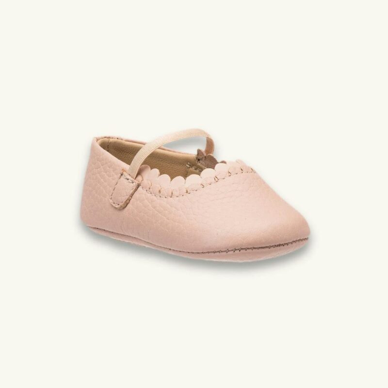 Ava Baby Ballet Flat | Pink Leather