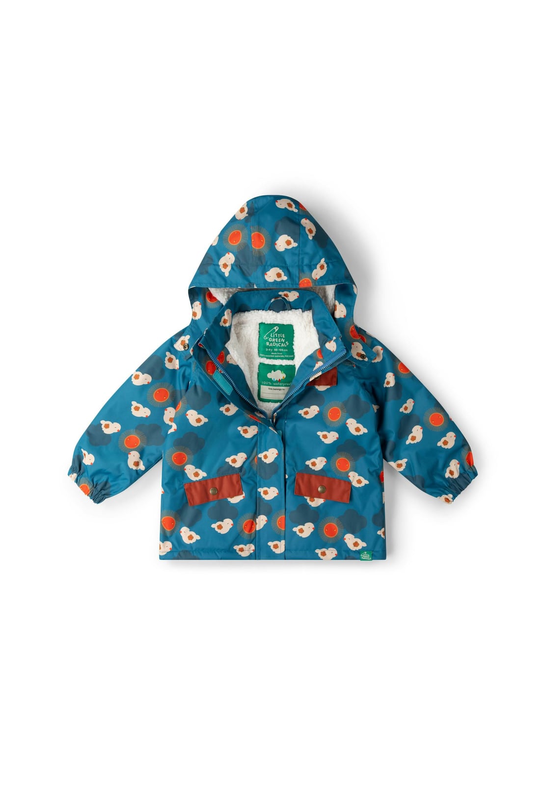 Sun Birds Recycled Waterproof Adventure Winter Coat, Blue