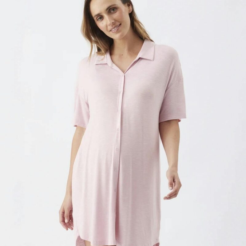 Dreamy Night Shirt Dusty Pink